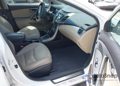 2014 Hyundai Elantra Limited from USA, damaged, VIN 5NPDH4AEXEH462605